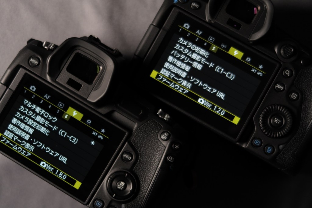 ミラーレスカメラ時代の新常識:ファームアップによる機能向上@EOS R