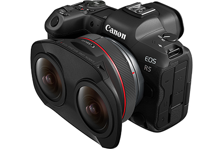 CanonがRF5.2mm F2.8 L Dual Fisheye発表、VR普及の現状と映像視聴について